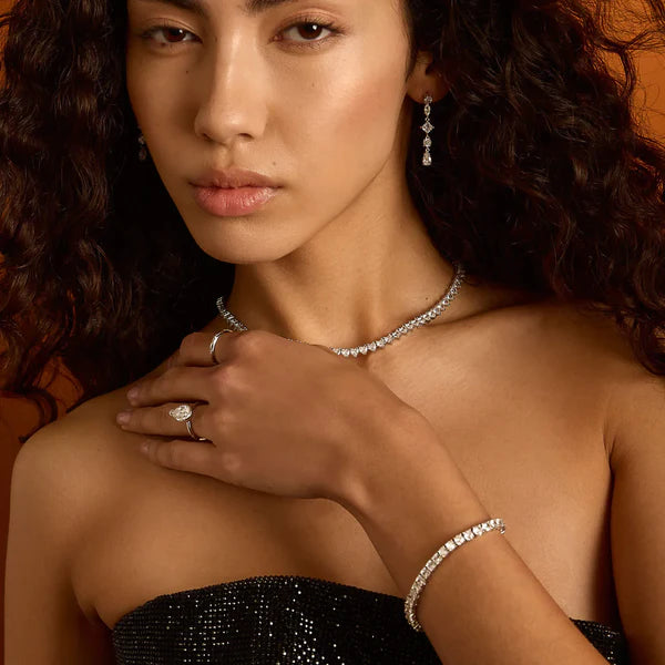 4mm moissanite tennis bracelets