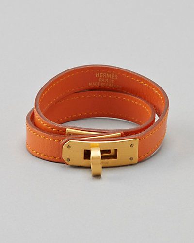 Kelly Double Tour Leather Bracele