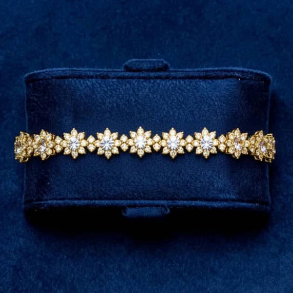 8mm Moissanite Tennis Bracelet