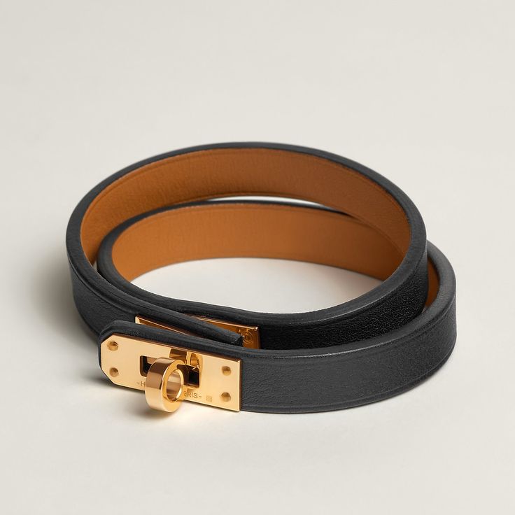 Kelly Double Tour Leather Bracele