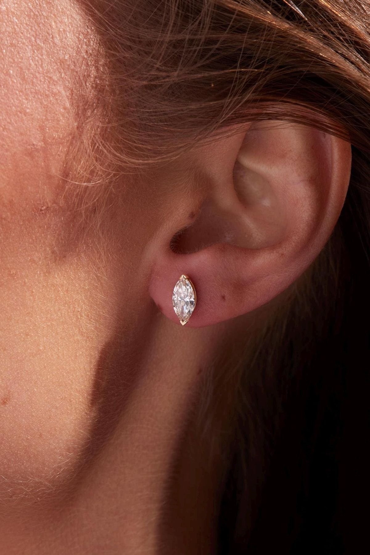 Bezel Earrings