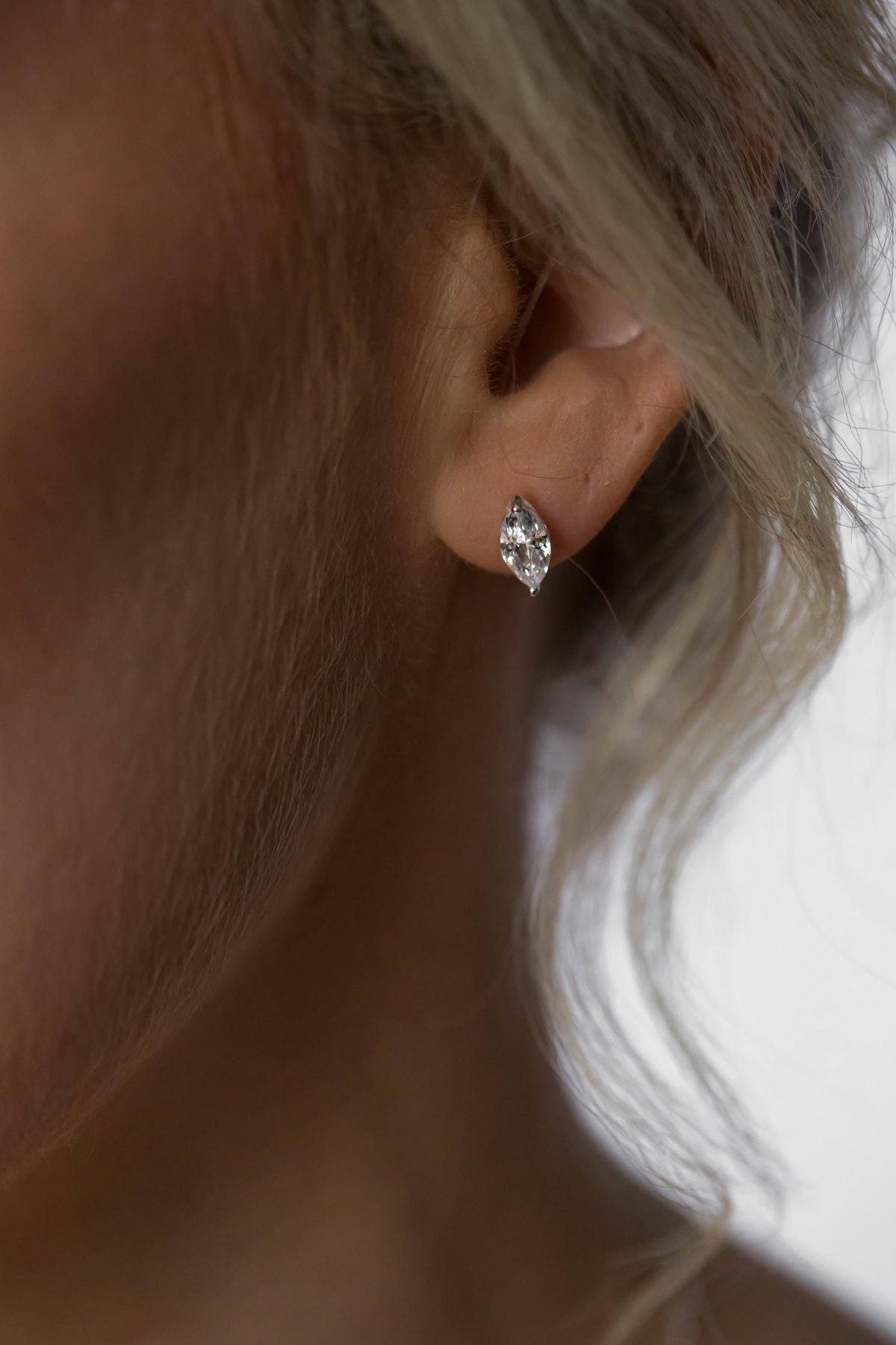 Bezel Earrings