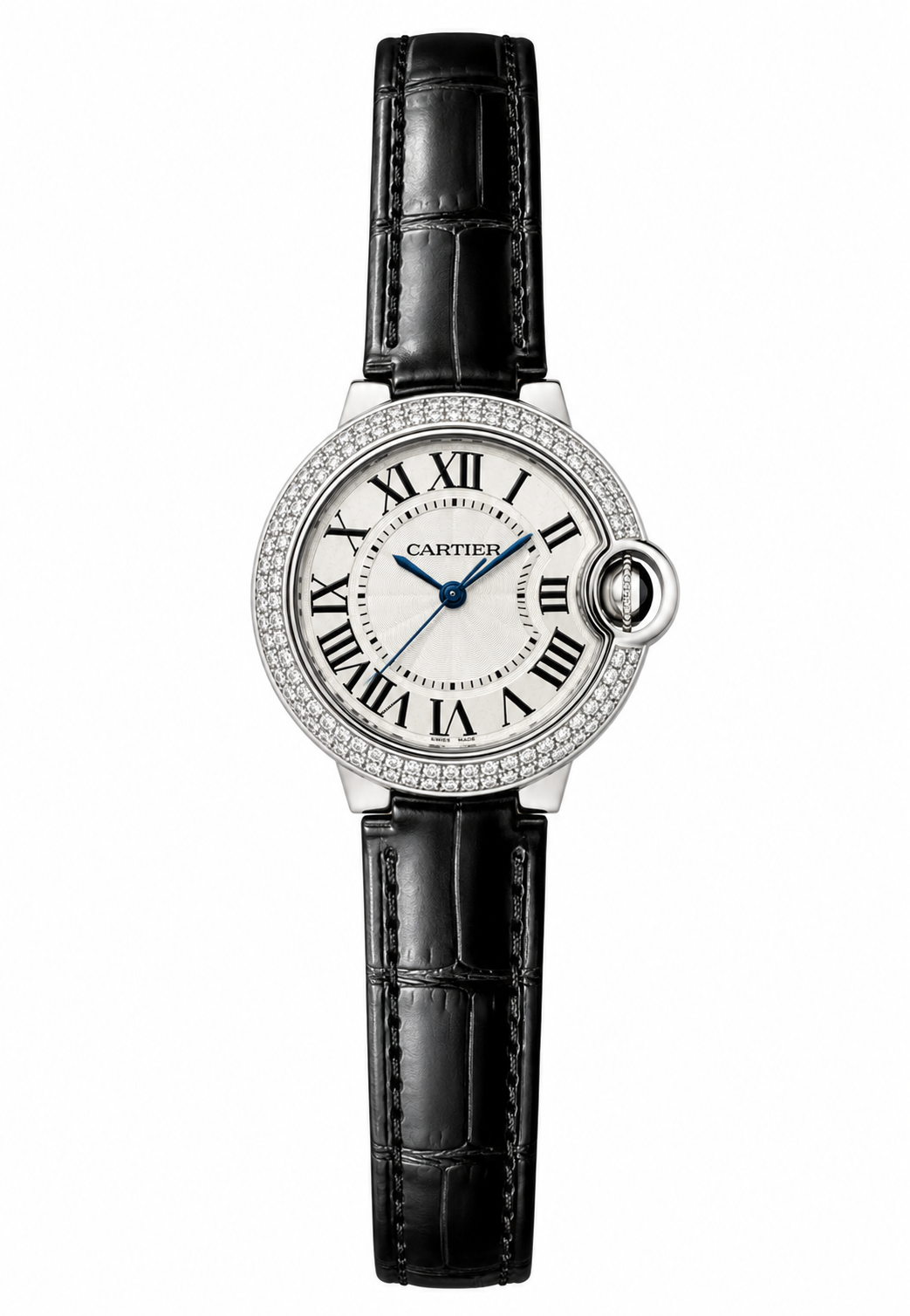 Celestia Royale Diamond Leather Watch