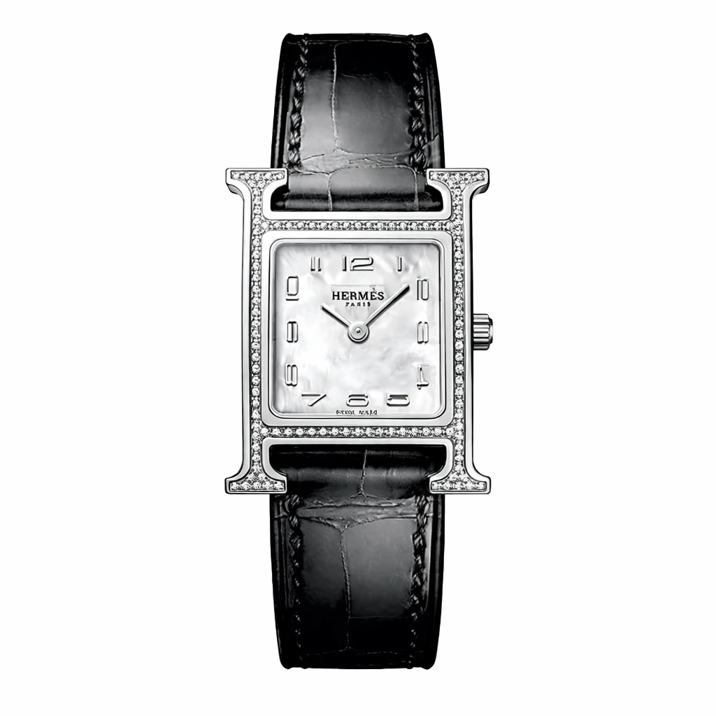 Diamond H-Shape Luxury Watch
