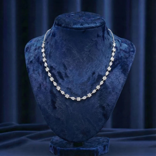 Moissanite Tennis Necklace