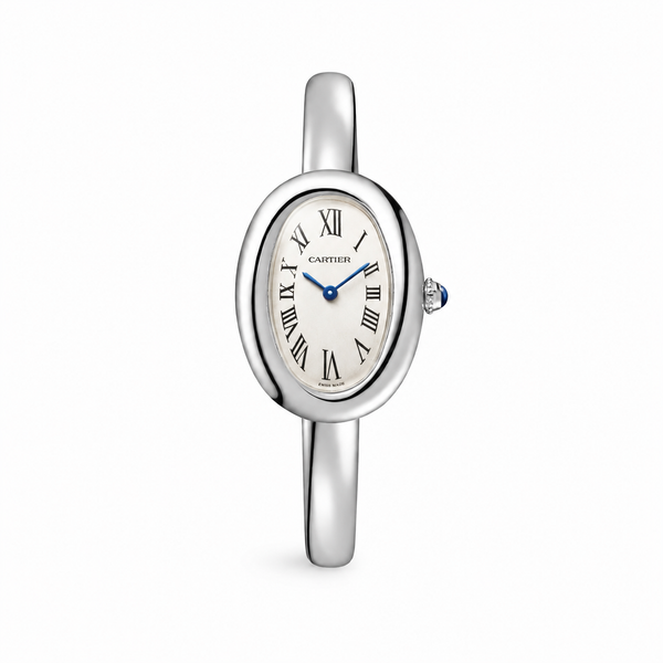Elegant Oval Gold Bangle Watch – Luxury Paris Style