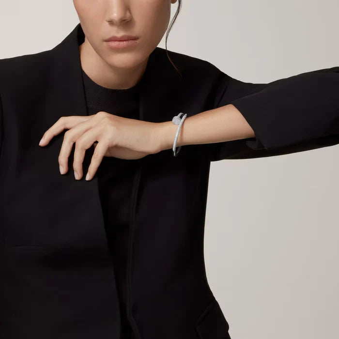 Juste un Clou bracelet, classic model, diamonds