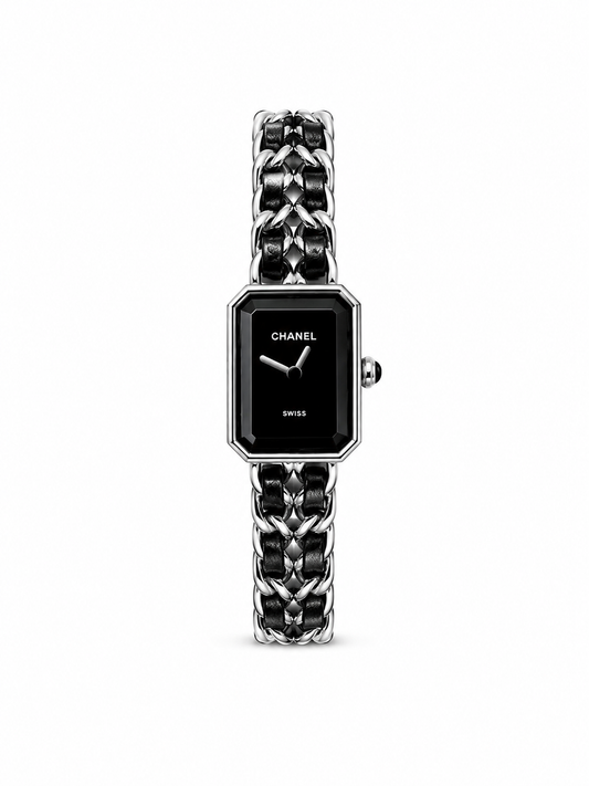 CH Première Ceramic Watch – Black Dial & Chain Bracelet