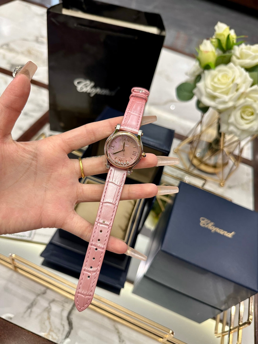 Rosé Diamond Grace Watch