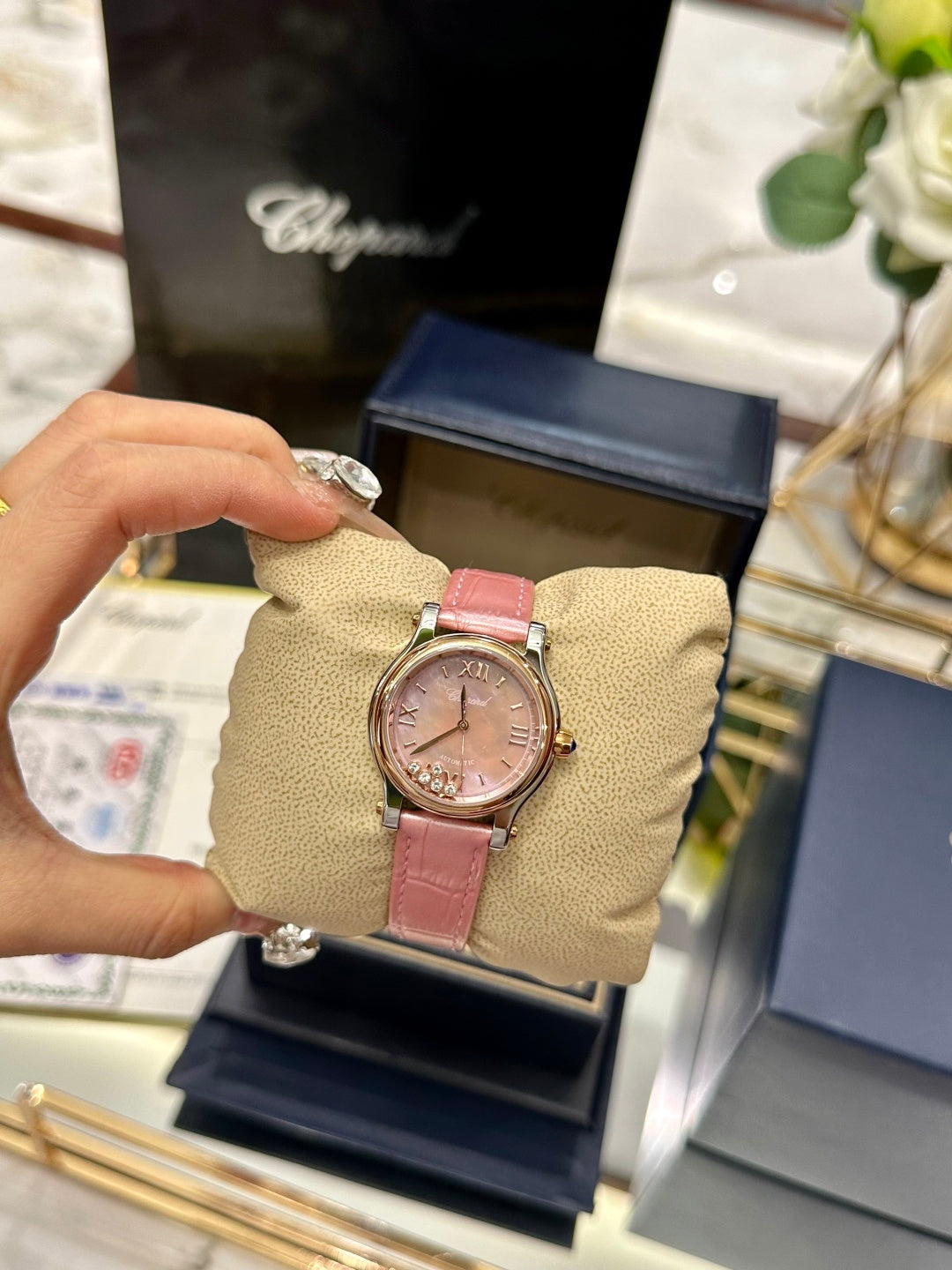 Rosé Diamond Grace Watch