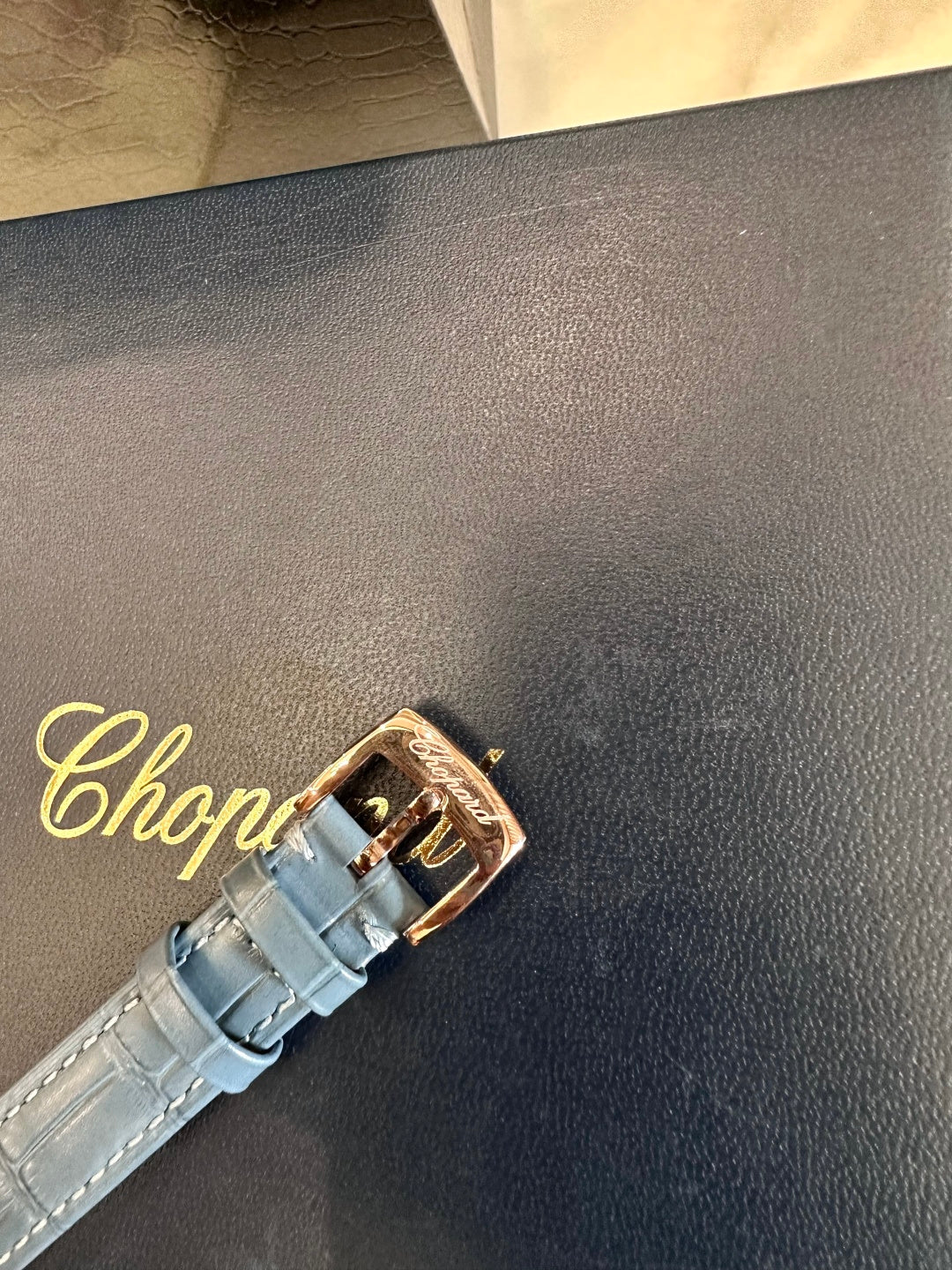 Azure Royale Crocodile Leather Watch