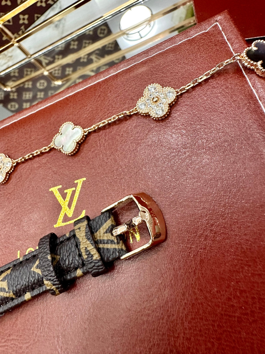 Monogram Watch & Bracelet Set