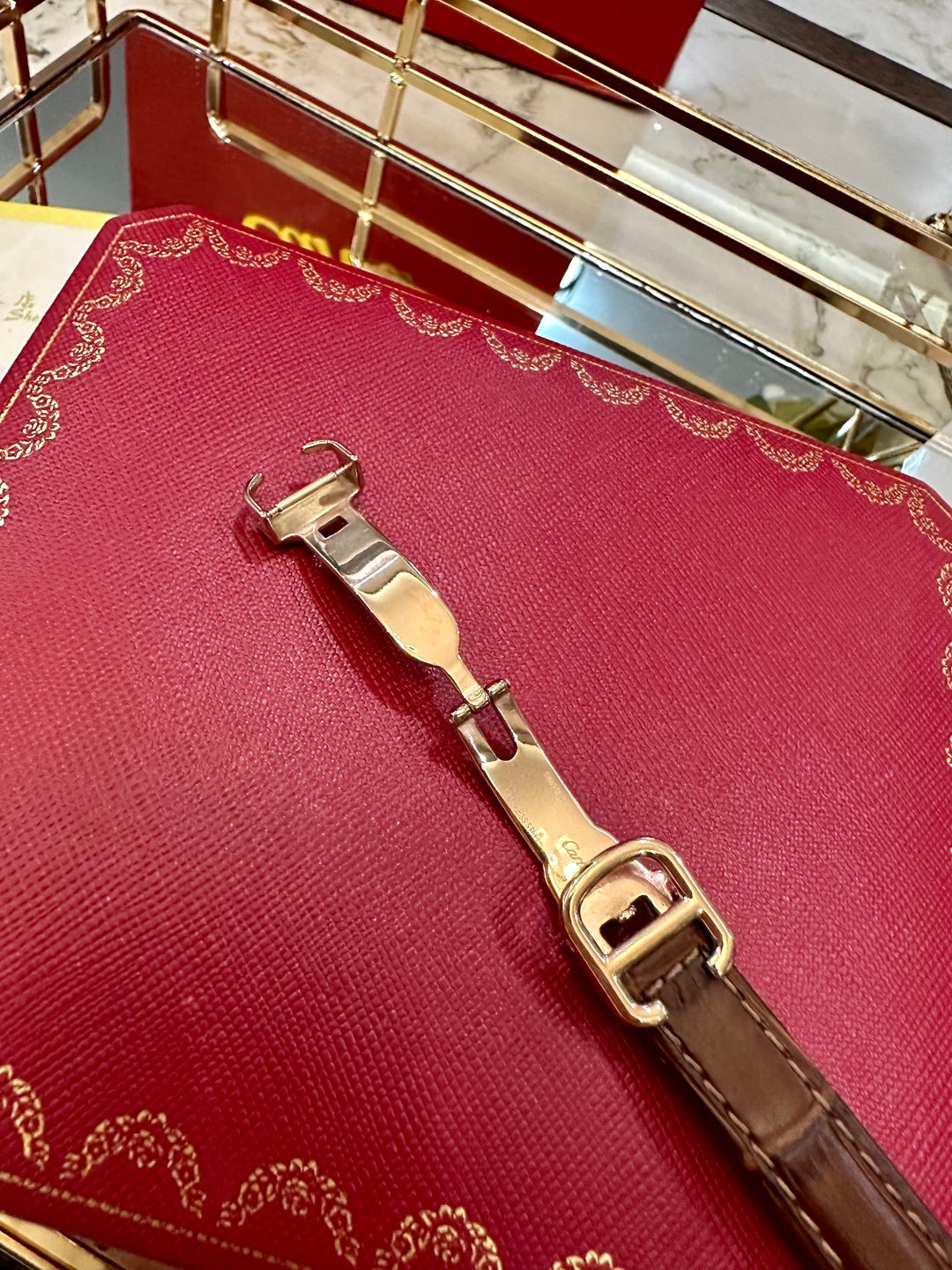 Royal Balloon Brown Crocodile Leather Watch