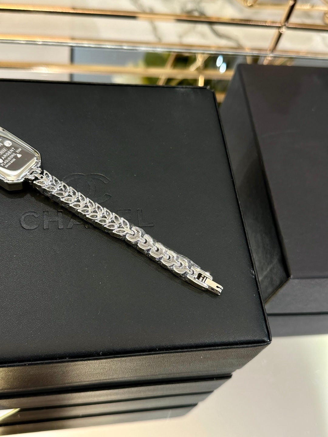Luxury Diamond Première Bracelet Watch – Silver