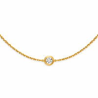 Minimal Diamond Chain Bracelet