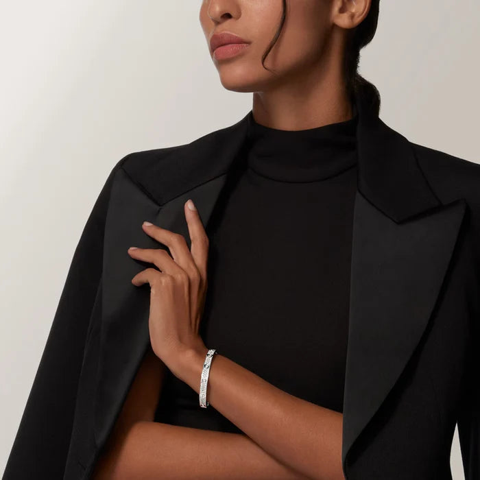 LOVE bracelet, classic model, paved, 10 diamonds