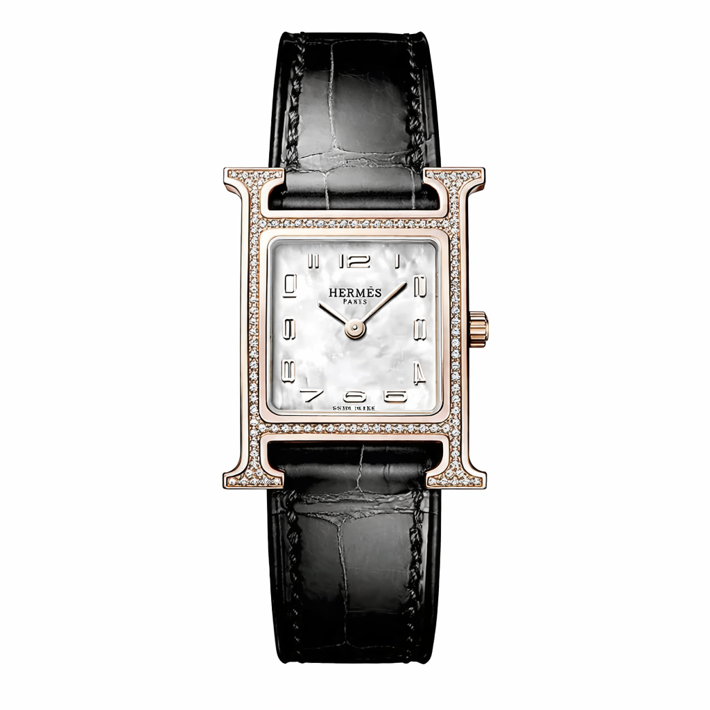 Diamond H-Shape Luxury Watch