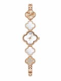 Van Cleef Gold Bracelet Watch – Mother-of-Pearl Dial