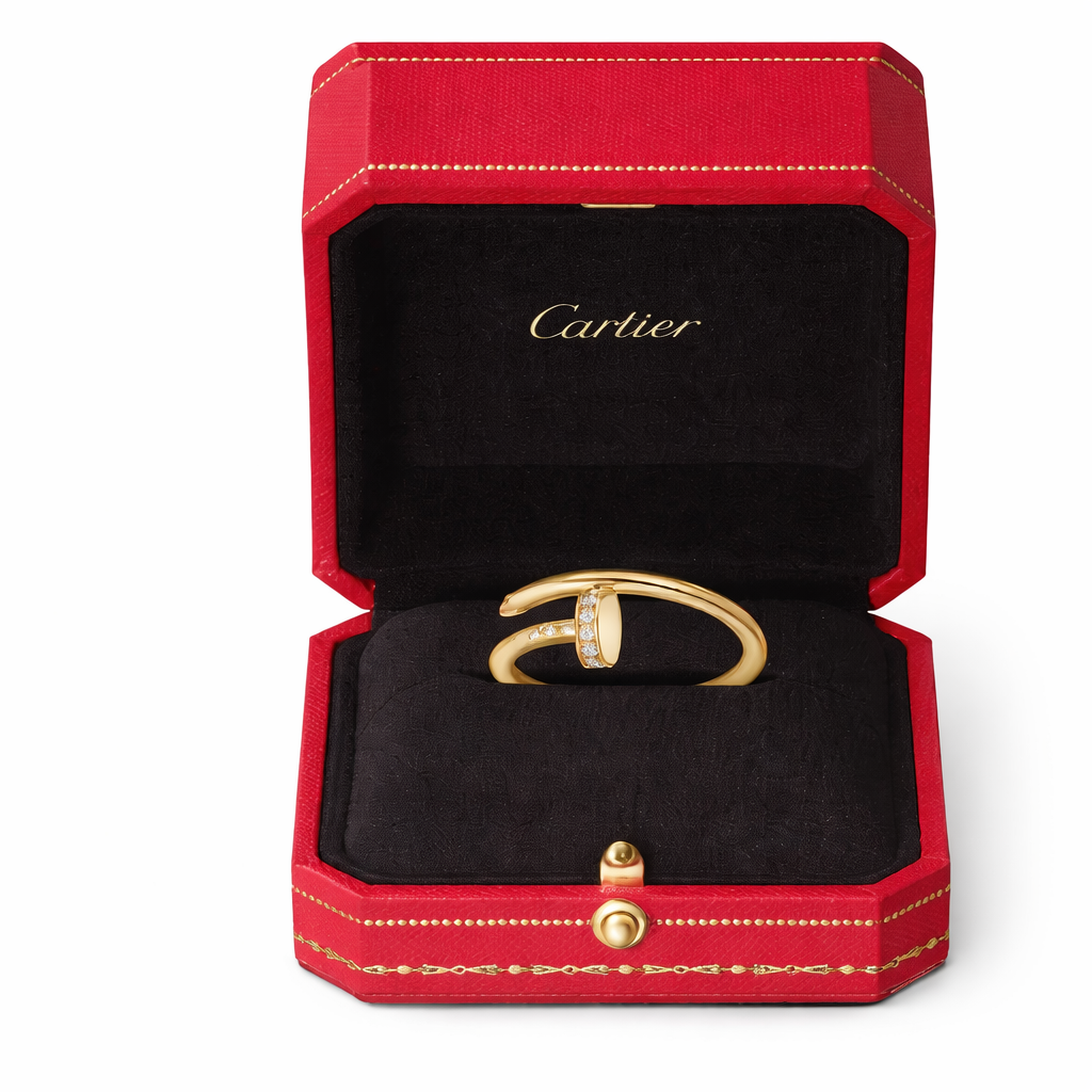 Minimal Nail Gold Ring