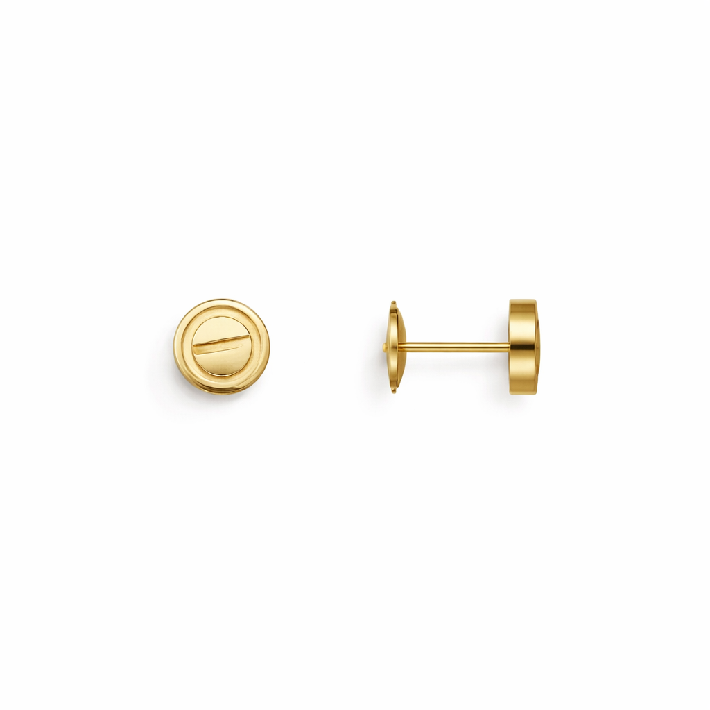 Classic Screw Stud Earrings