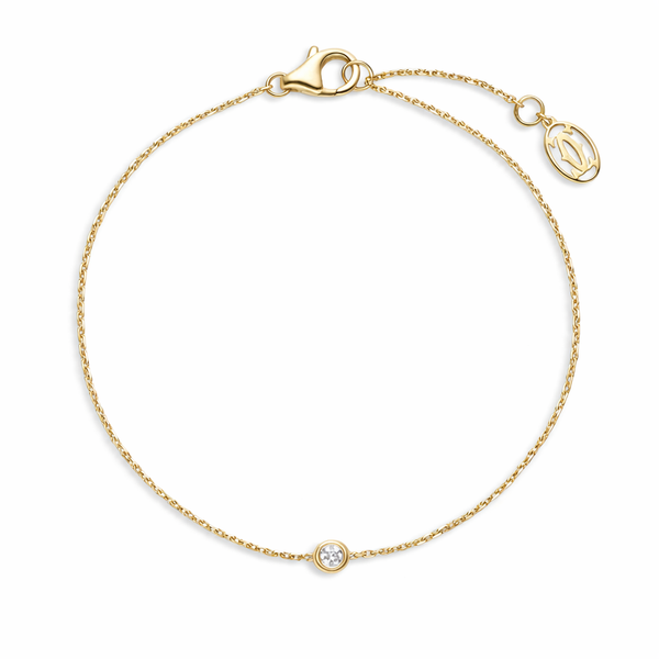 Minimal Diamond Chain Bracelet