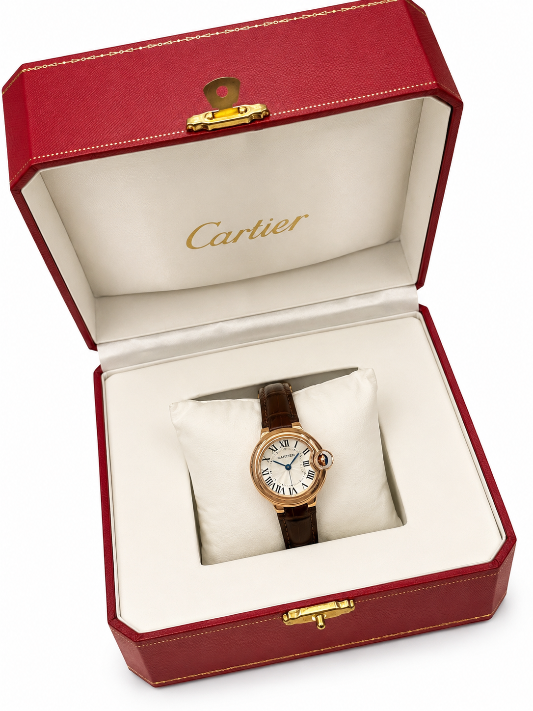 Royal Balloon Brown Crocodile Leather Watch