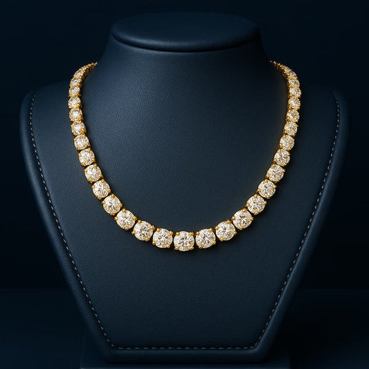 5mm Moissanite Necklace