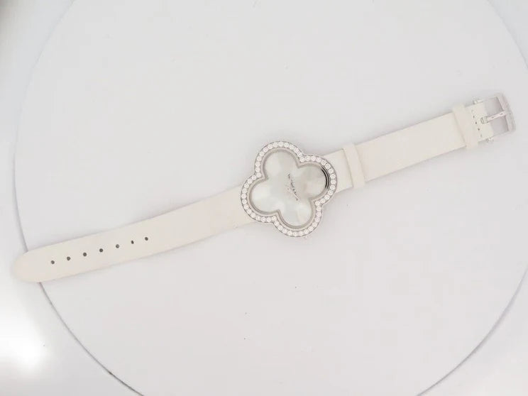 Cleef Crystal Watch – Leather Strap