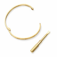Classic Screw Love Bangle Bracelet
