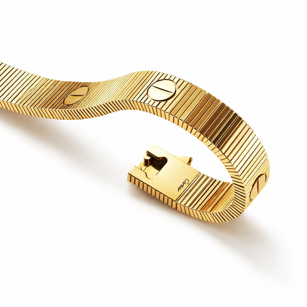Textured Screw Luxury Bangle Bracelet