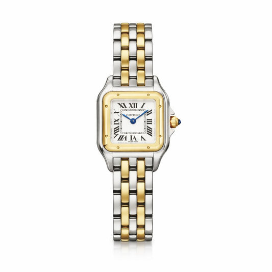 Elegant Square Dial Stainless Steel Watch