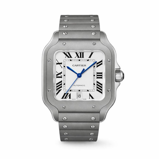 Luxury Square Stainless Steel Automatic Watch