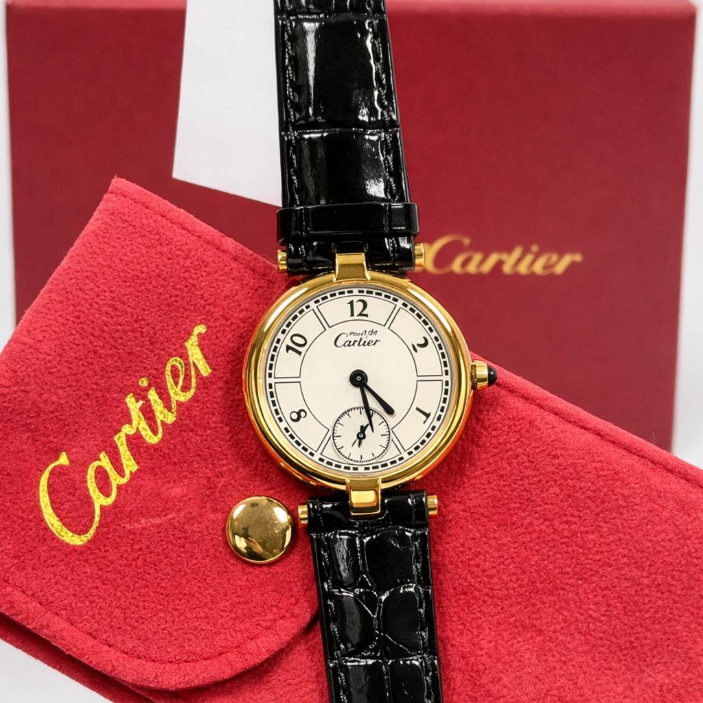 Luxury Round Classic Watch – Elegant Leather Strap | Premium Designer Style Timepiece for Women