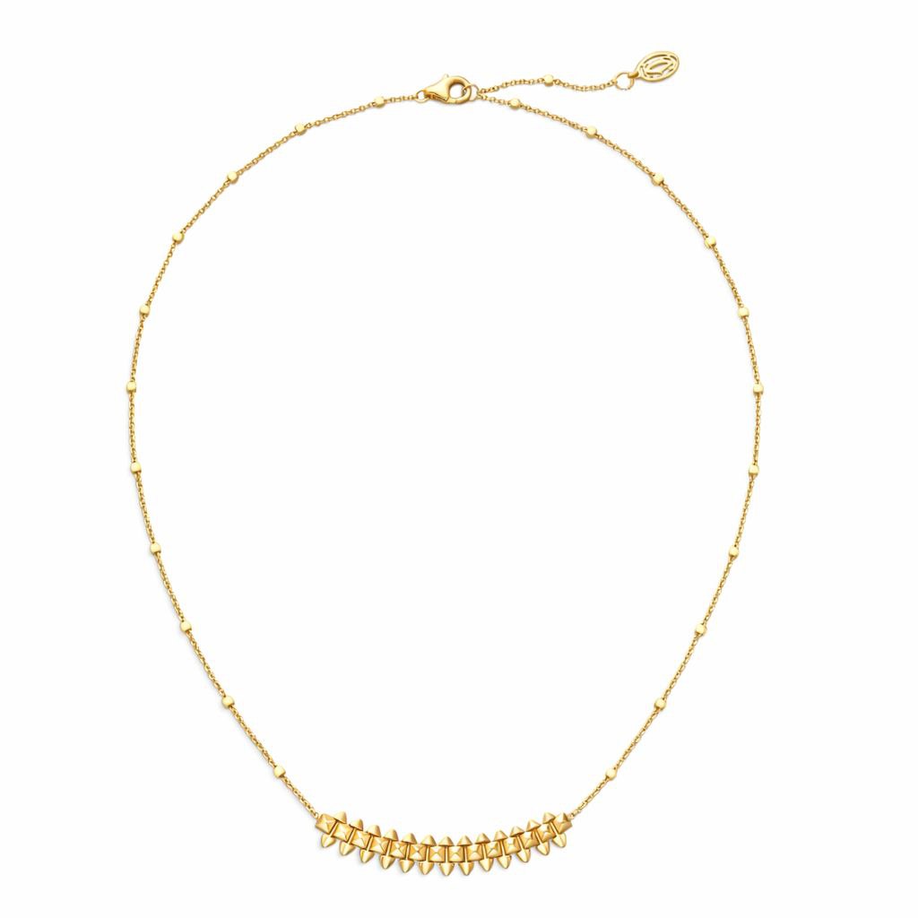 Spike Bead Chain Necklace
