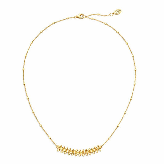Spike Bead Chain Necklace