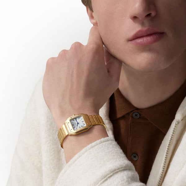 Luxury Square Dial Couple Watch