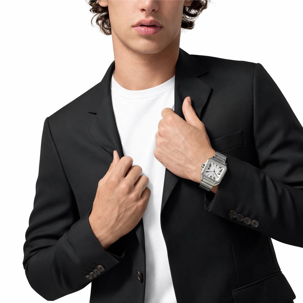 Luxury Square Stainless Steel Automatic Watch