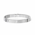 Textured Screw Luxury Bangle Bracelet