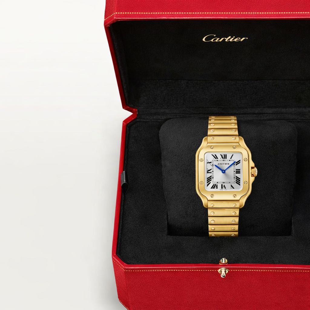 Luxury Square Dial Couple Watch
