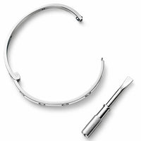 Classic Screw Love Bangle Bracelet