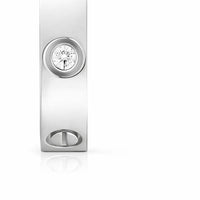 Crystal Love Screw Band Ring