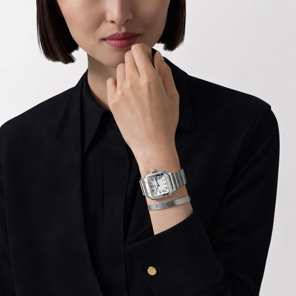 Luxury Square Dial Couple Watch