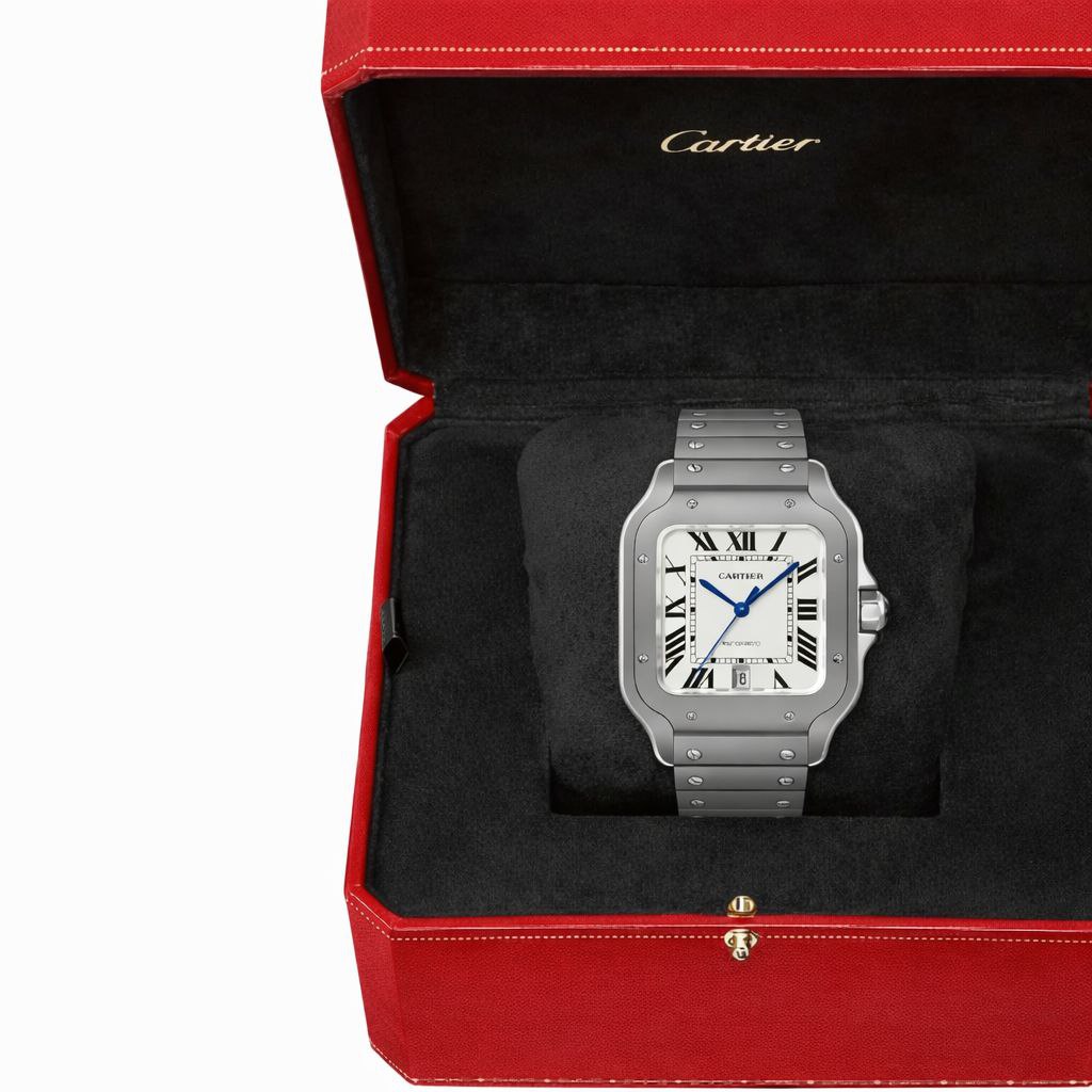 Luxury Square Stainless Steel Automatic Watch