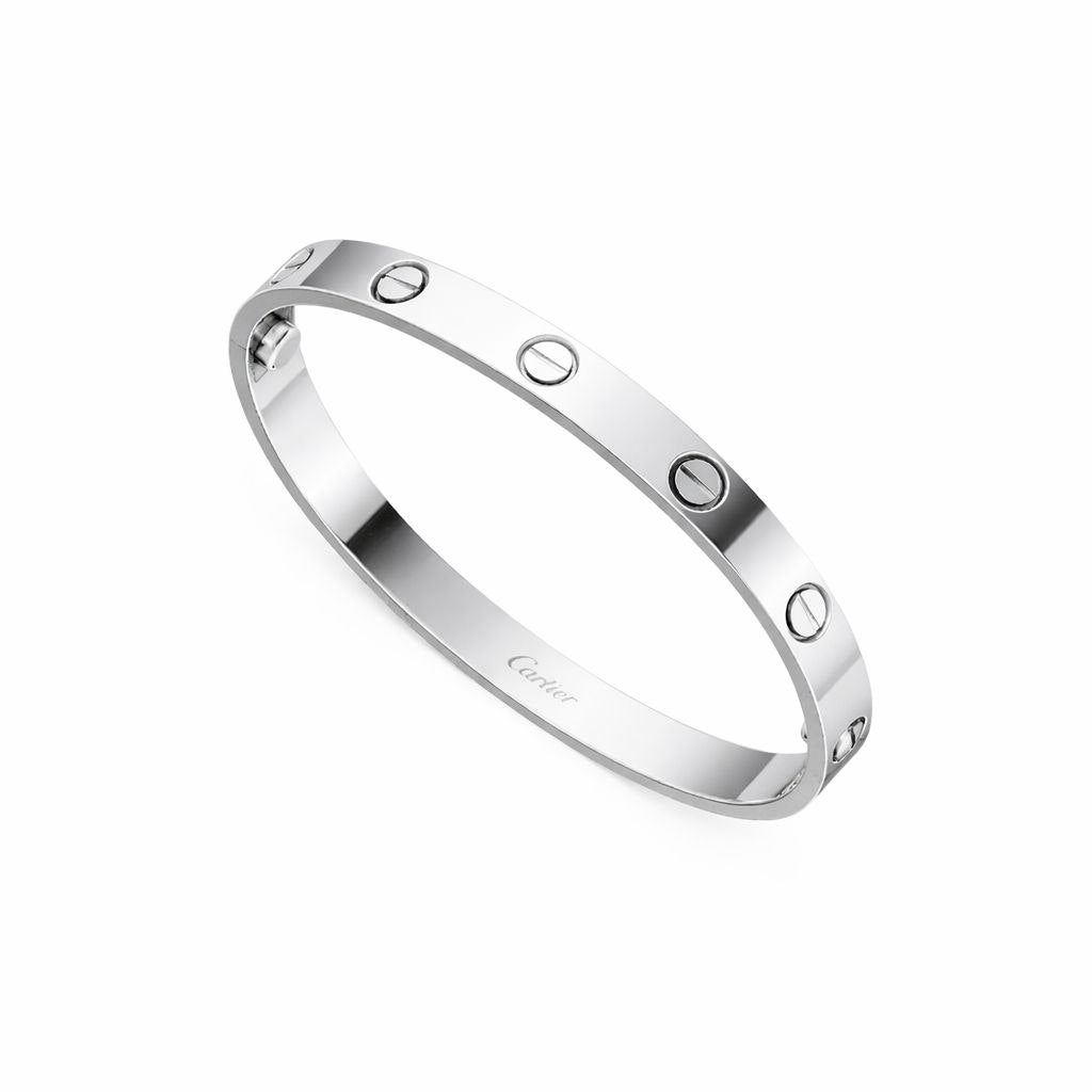 Classic Screw Bangle Bracelet – Luxury Gold-Plated Jewelry
