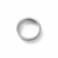 Textured Screw Love Band Ring