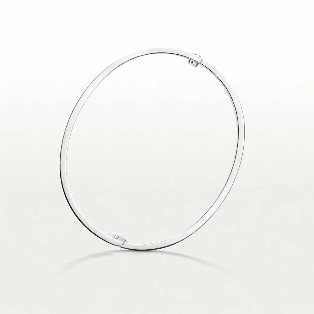 Luxury Screw Diamond Bracelet – 18K Gold Plated Bangle