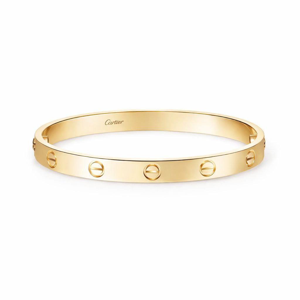 Classic Screw Bangle Bracelet – Luxury Gold-Plated Jewelry