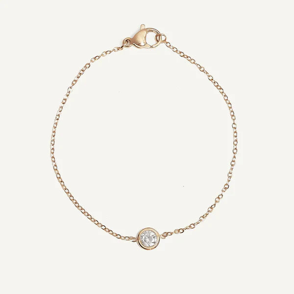 5mm Single Stone Bracelet