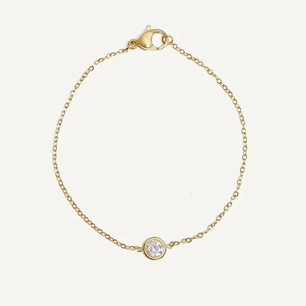 5mm Single Stone Bracelet