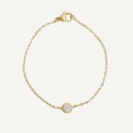 5mm Single Stone Bracelet